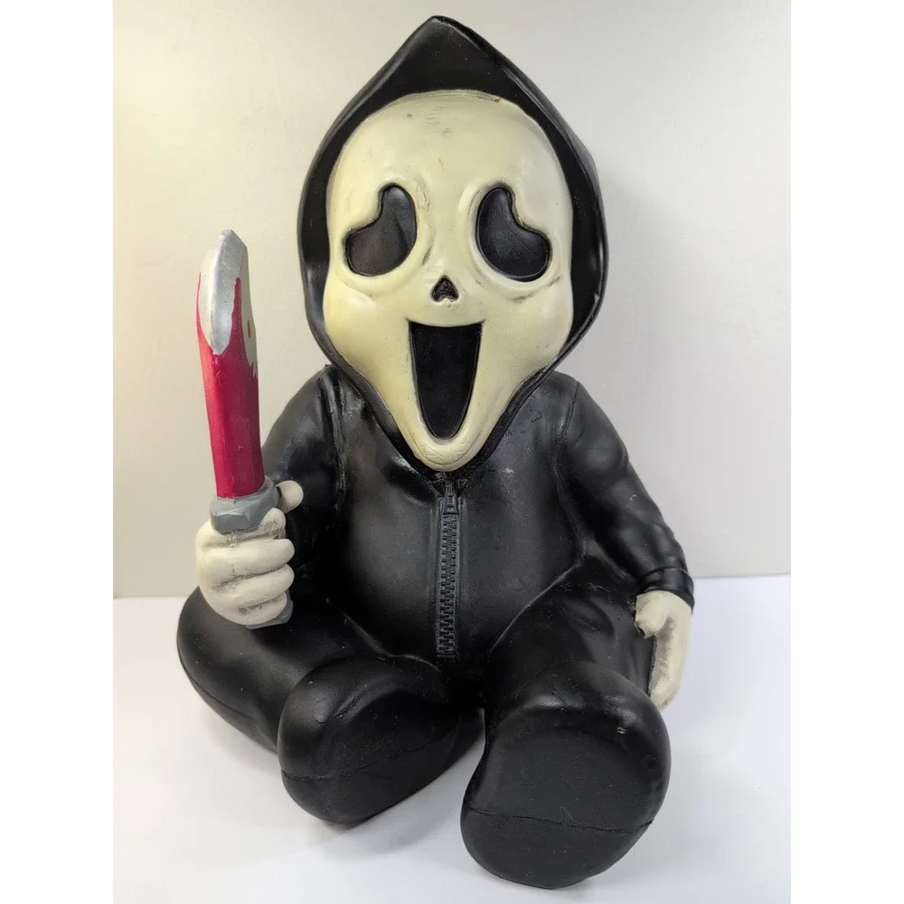Spirit Halloween Horror Babies‎ Ghost Face Scream Horror Movie Slasher Prop 14